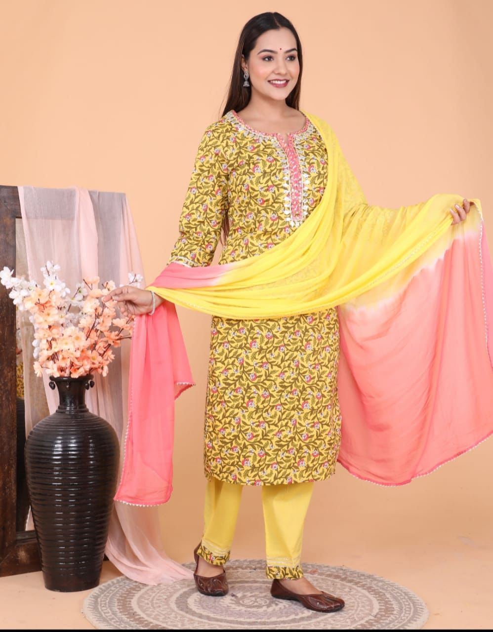 Pure cotton suit set Zoyaa Fashion