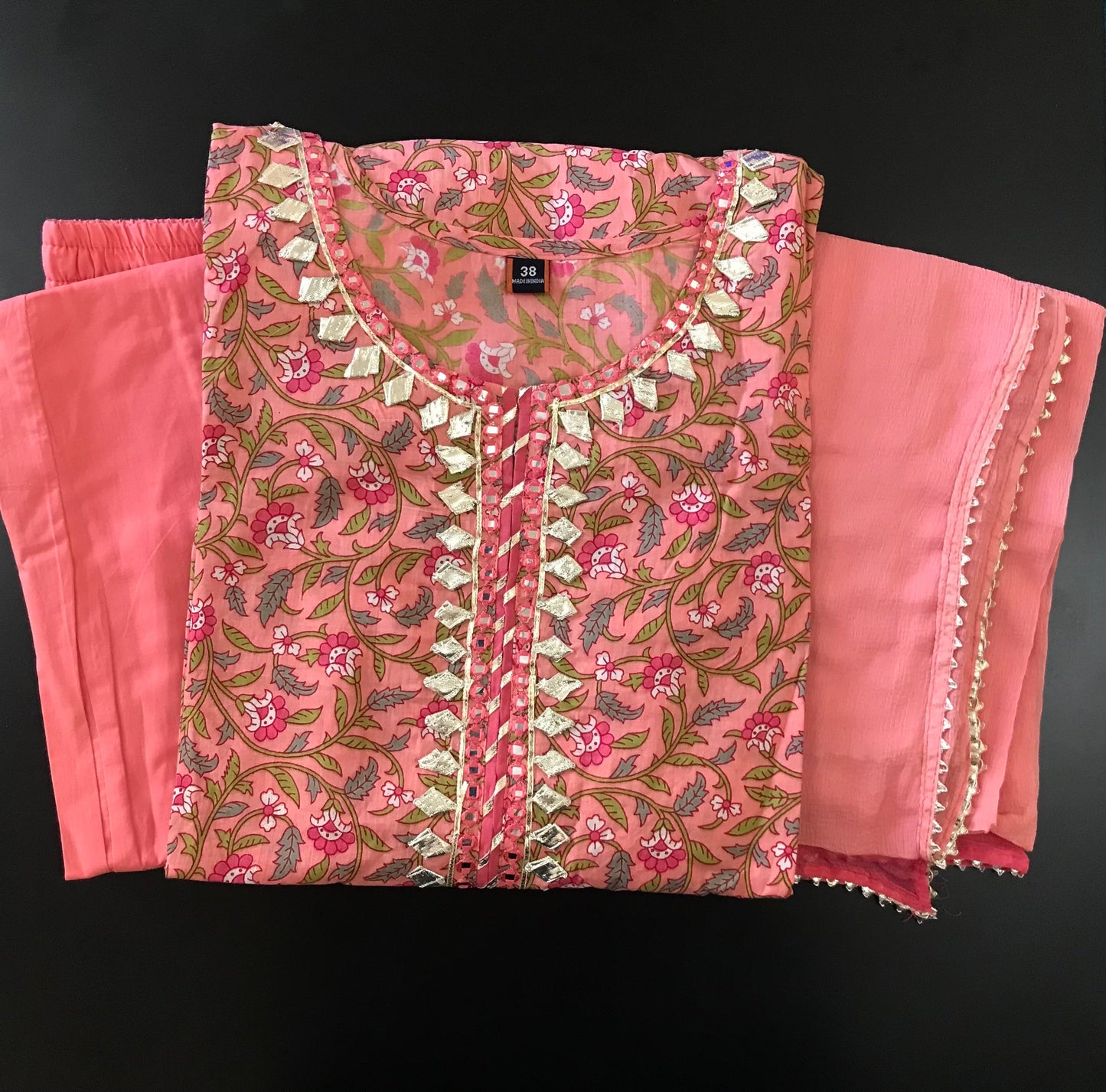 Pure cotton suit set Zoyaa Fashion