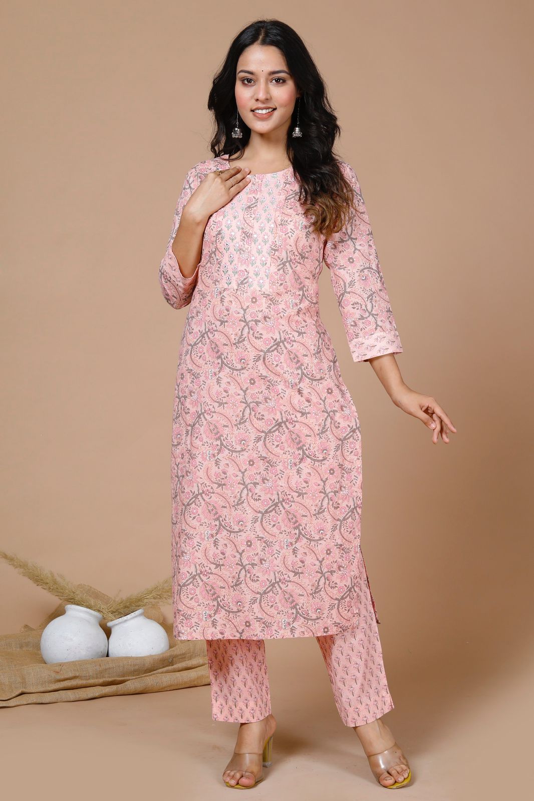 Pure cotton suit set Zoyaa Fashion