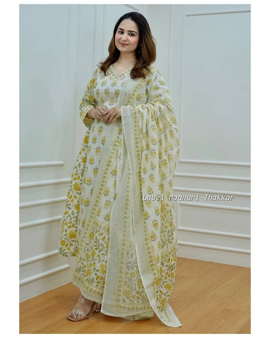 Pure cotton suit set Zoyaa Fashion